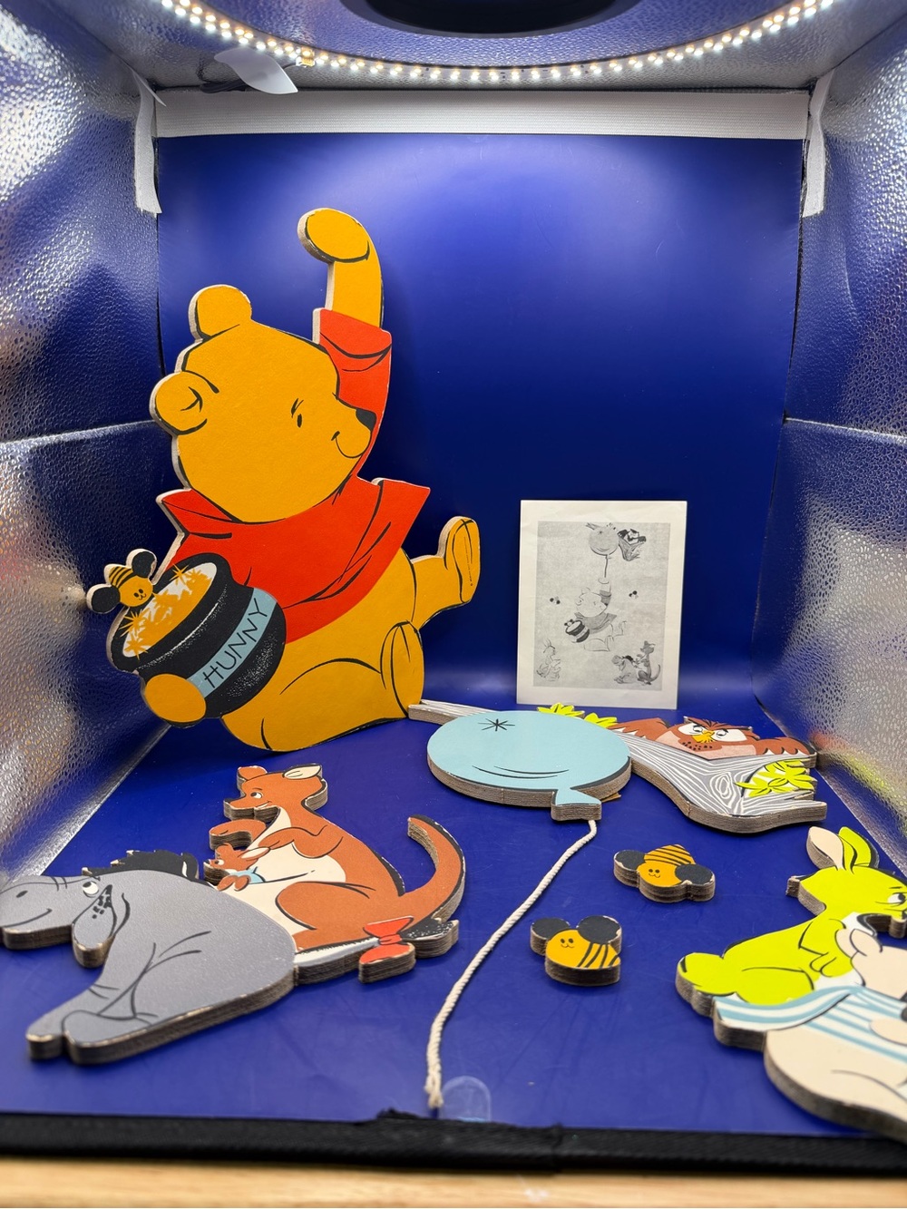 Winnie the Pooh Wall Hanging Set Vintage